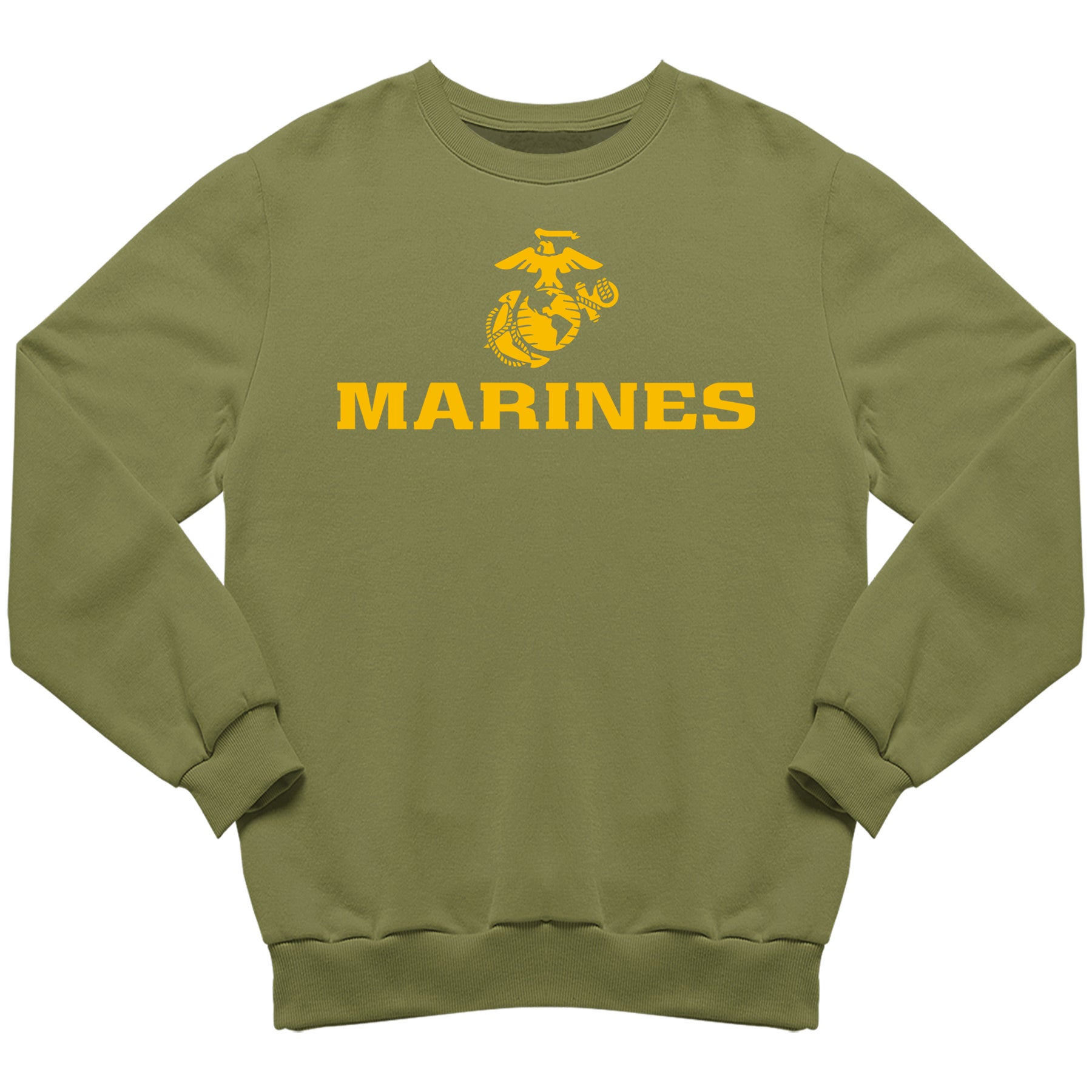 CLOSEOUT Gold EGA Marines Sweatshirt