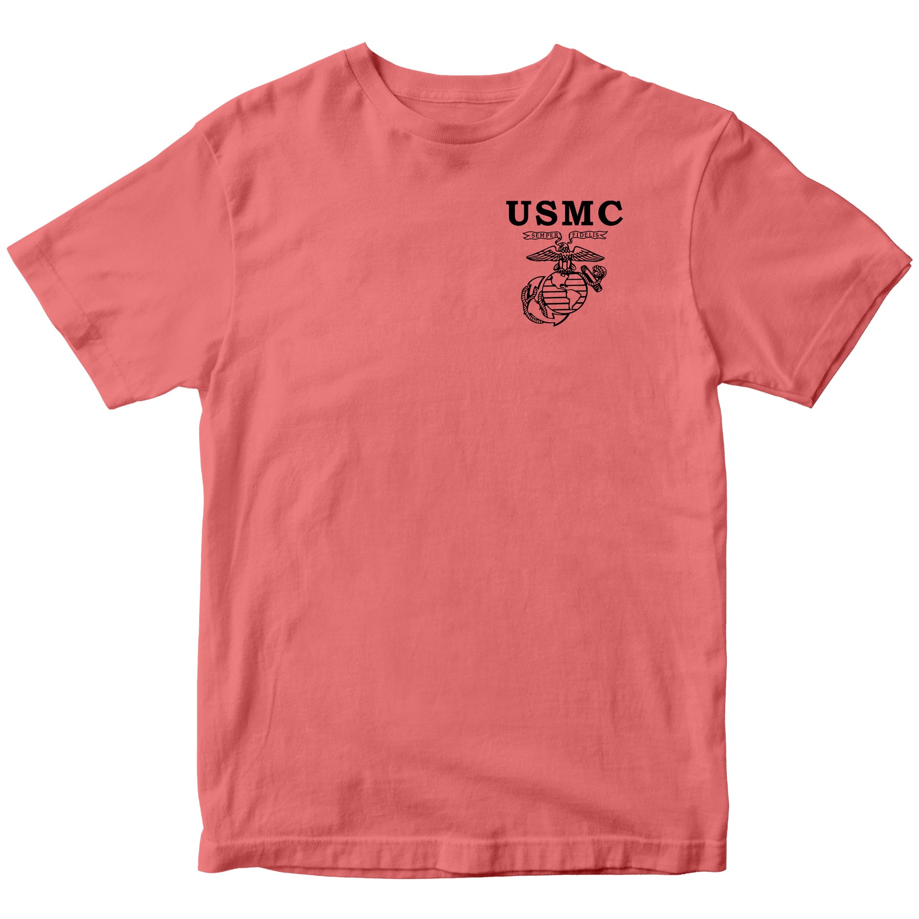 Marines Old School Heritage Coral T-Shirt