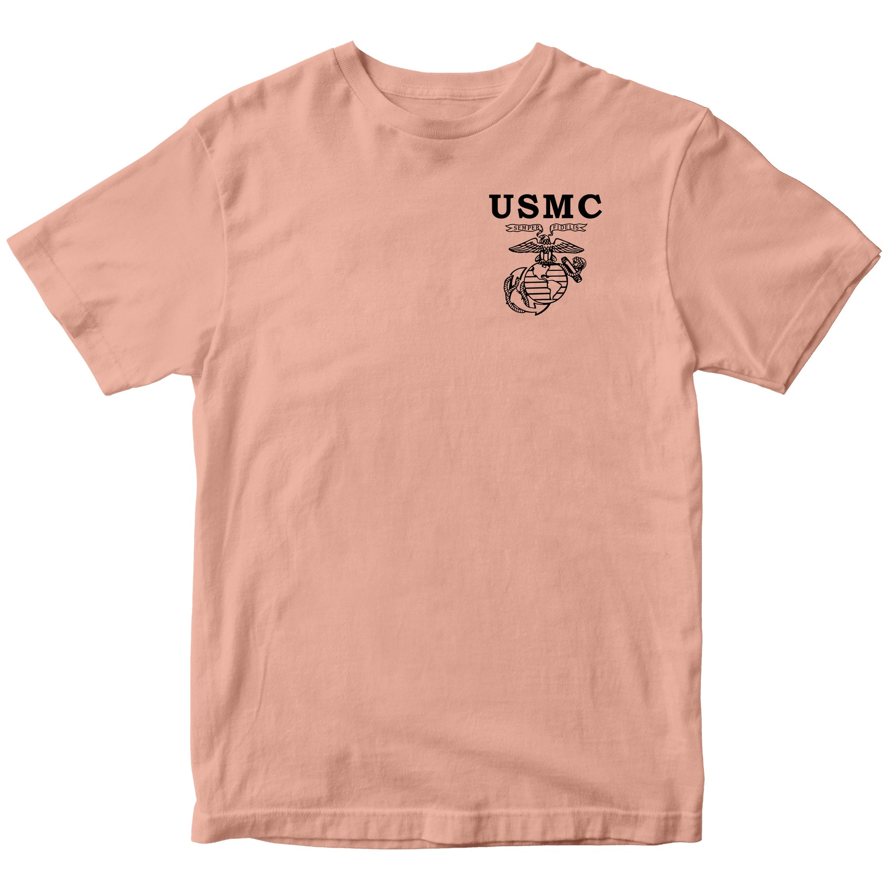Marines Old School Heritage Rose T-Shirt
