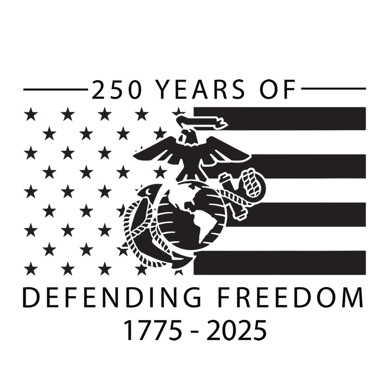 250 Years of Defending Freedom Tee