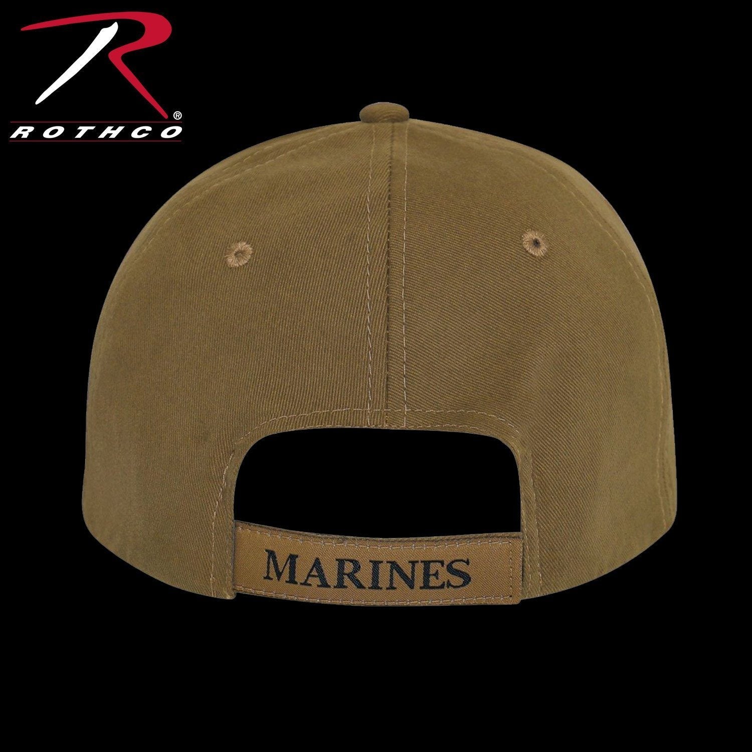 XCPT CLOSEOUT Deluxe Marines Coyote Brown Low Profile Cap - Marine Corps Direct