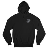 Aluminum EGA Embroidered Hoodie - Marine Corps Direct