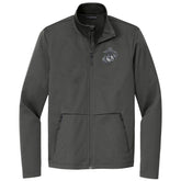 Aluminum Embroidered Flexshell Smoke Gray Jacket