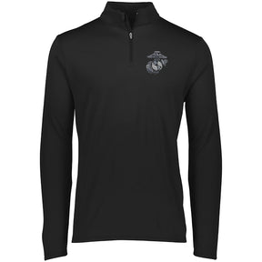 Aluminum EGA Embroidered lightweight Performance 1/4th Zip Pullover