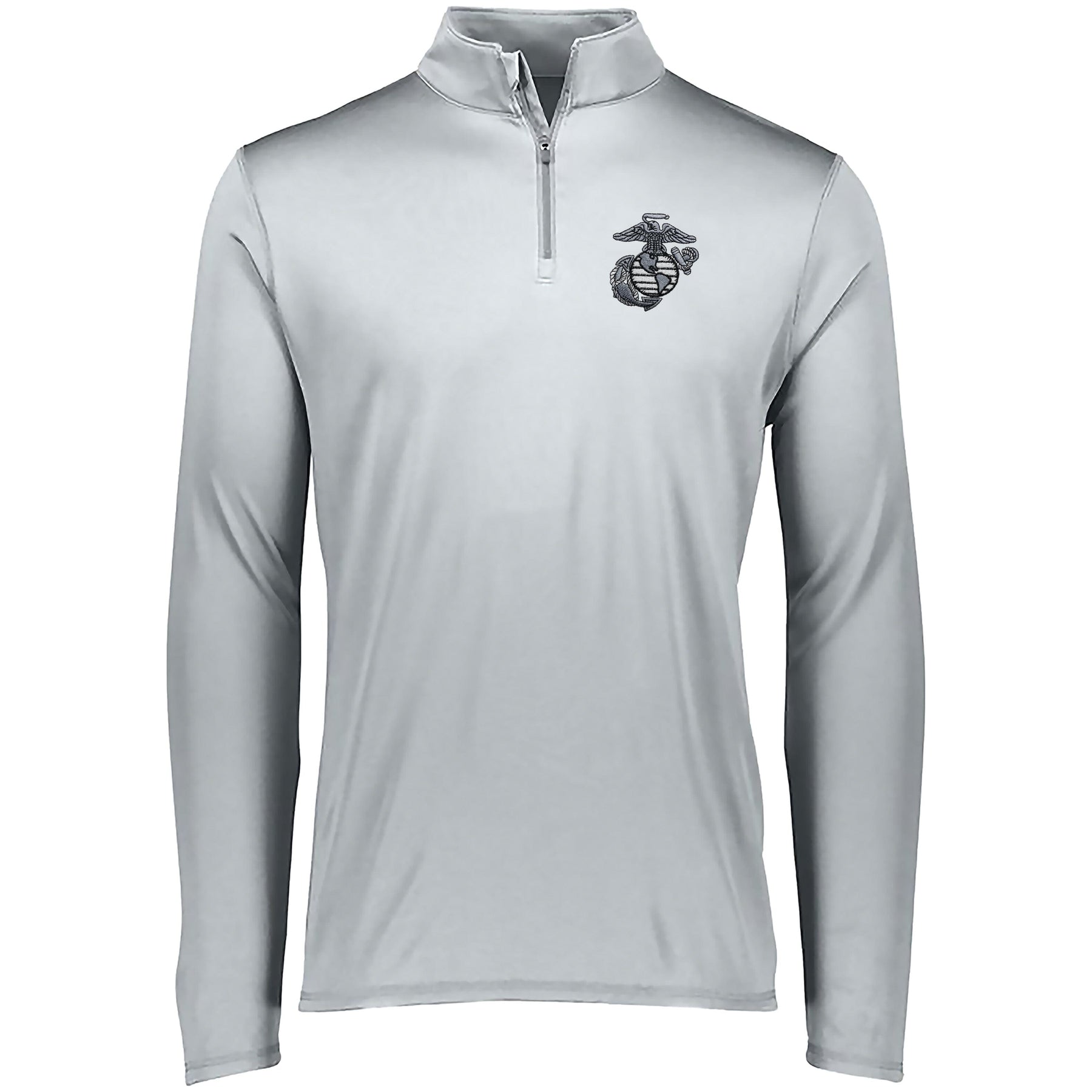 Aluminum EGA Embroidered lightweight Performance 1/4th Zip Pullover