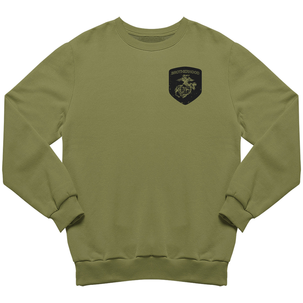 Closeout Marines Distressed Brotherhood Sweatshirt