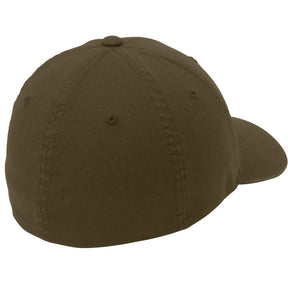 Two Color EGA Embroidered USMC Desert FlexFit Hat