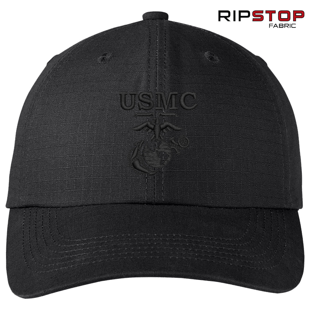 Ripstop Old School Black Hat (Corporal's Special)