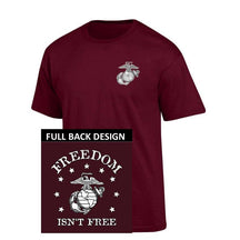 Closeout Freedom Isn’t Free Maroon 2-Sided Tee LARGE ONLY ($9.95)