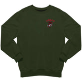 Hunter Green Embroidered Sweatshirt