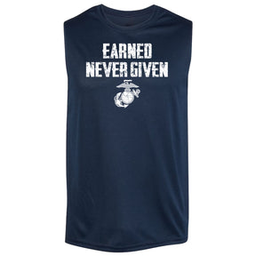 Earned Never Given Performance Sleeveless Tee