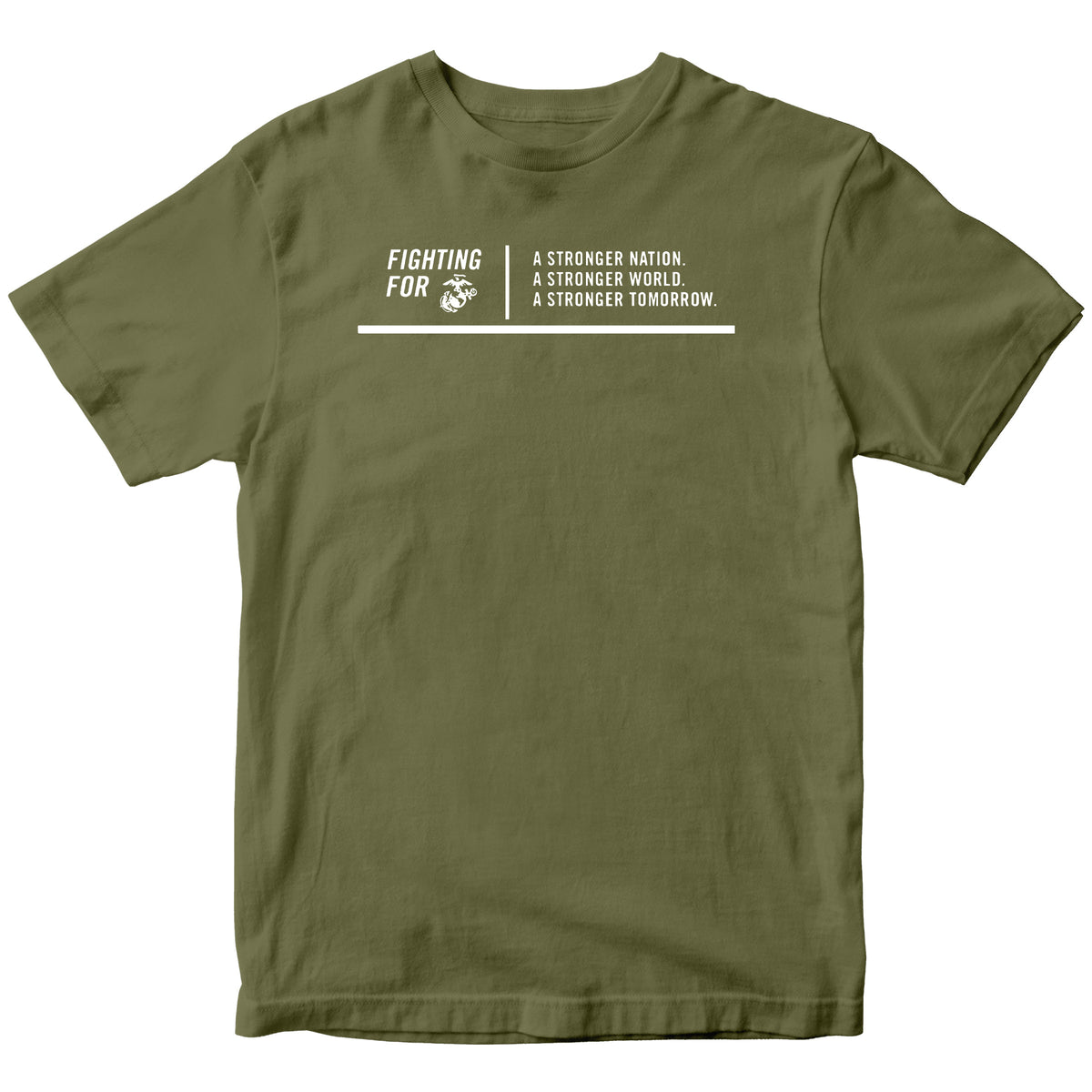 Marines Fighting For Quote Tee