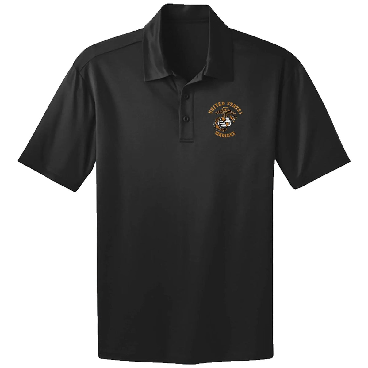 U.S. Marines EGA Embroidered Performance Polo