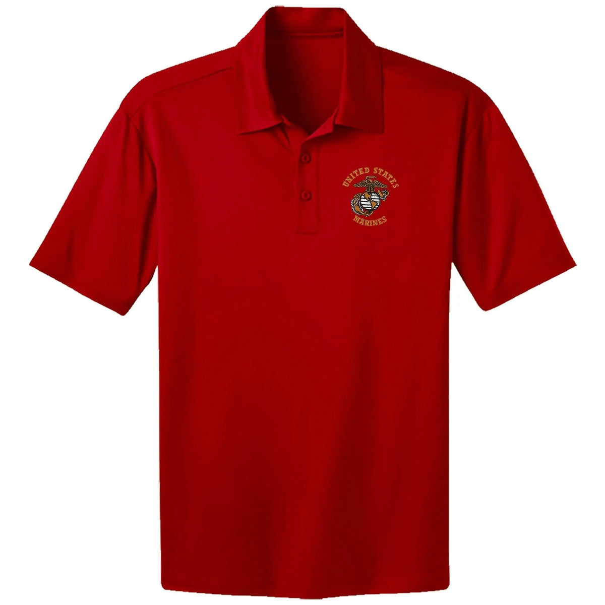 U.S. Marines EGA Embroidered Performance Polo