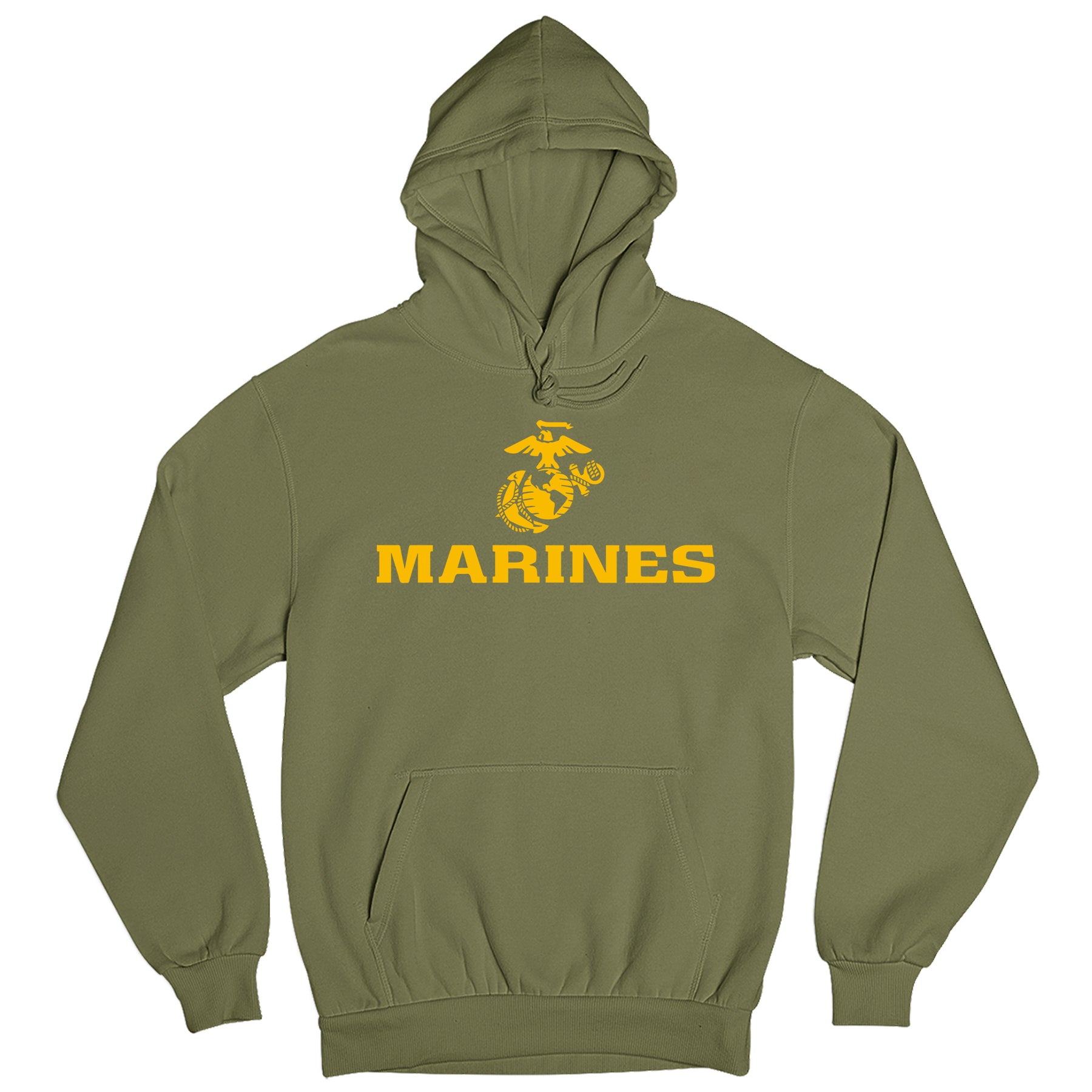 Gold EGA Marines Hoodie