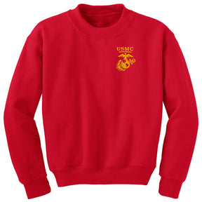 Gold Old School Heritage EGA Embroidered Sweatshirt