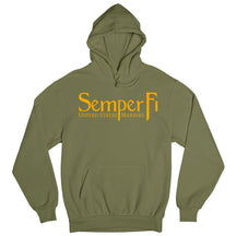 Marines Gold Semper Fi Hoodie