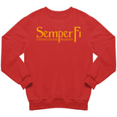 Marines Gold Semper Fi Marines Sweatshirt