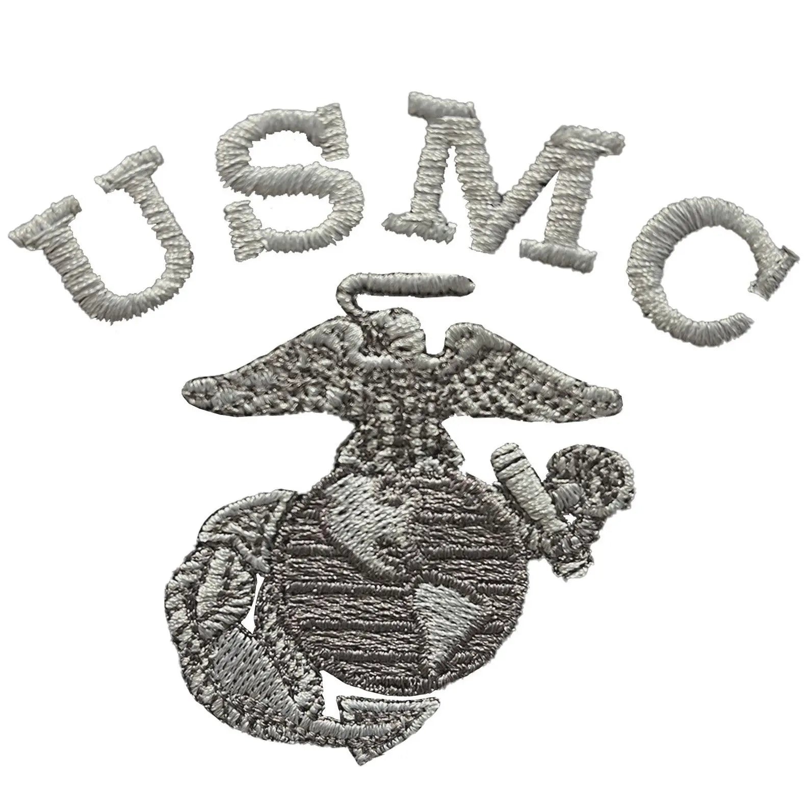 USMC Metal EGA Embroidered Performance Polo