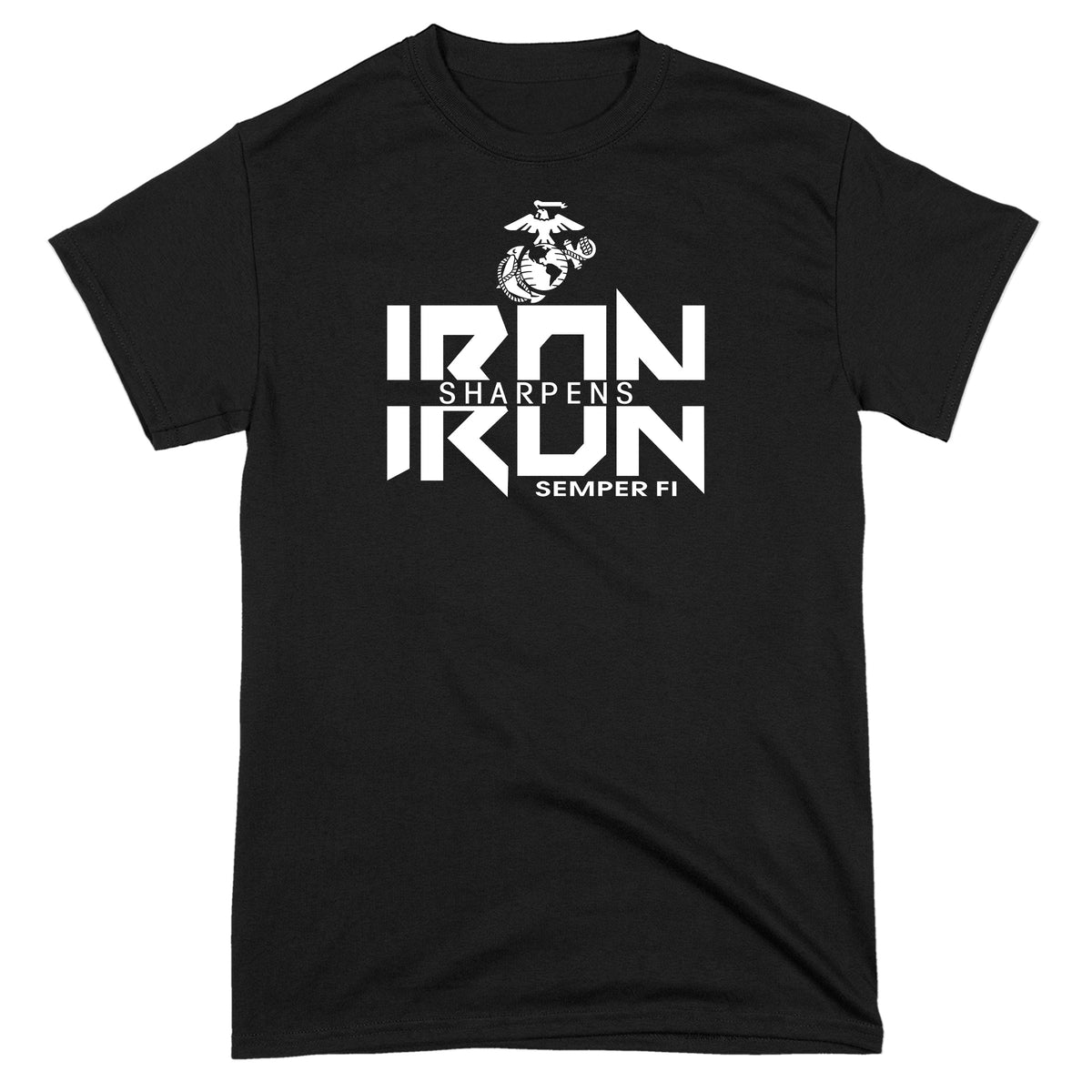 Marines Iron Sharpens Iron Tee