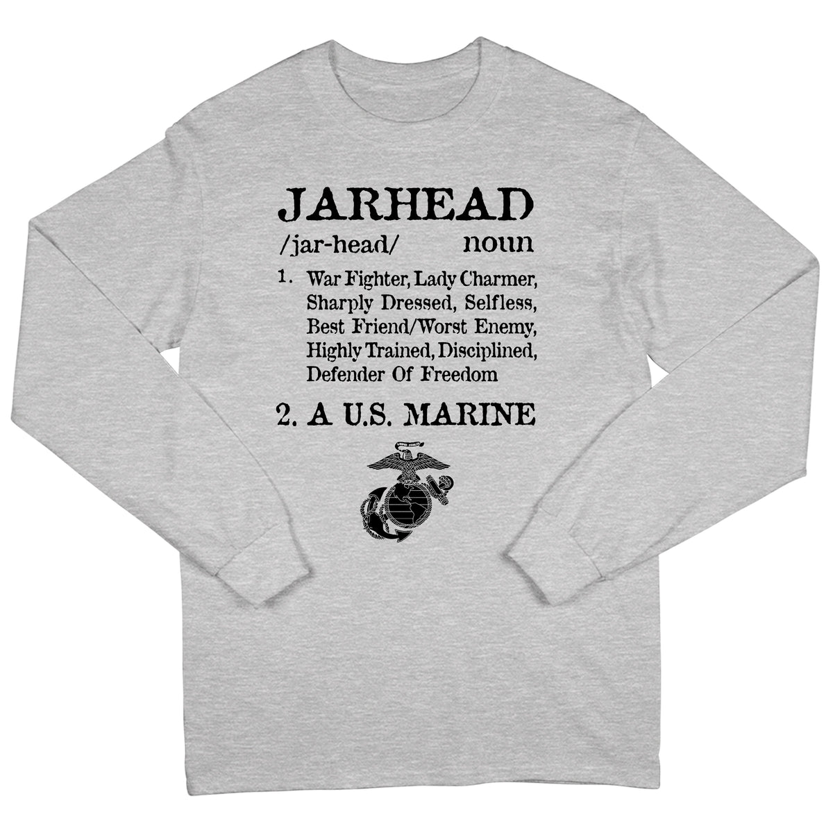 Marines Jarhead Long Sleeve Tee