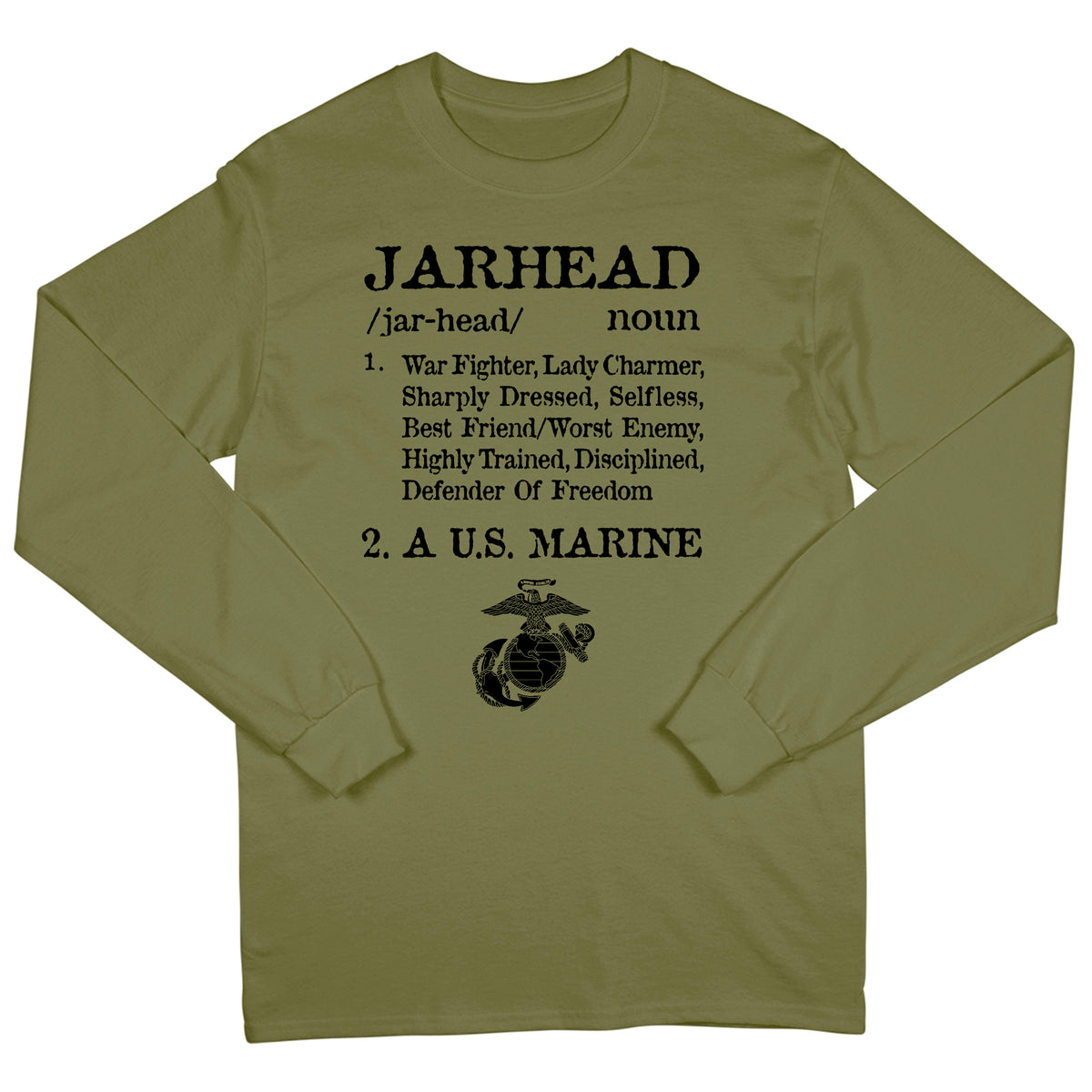 Marines Jarhead Long Sleeve Tee