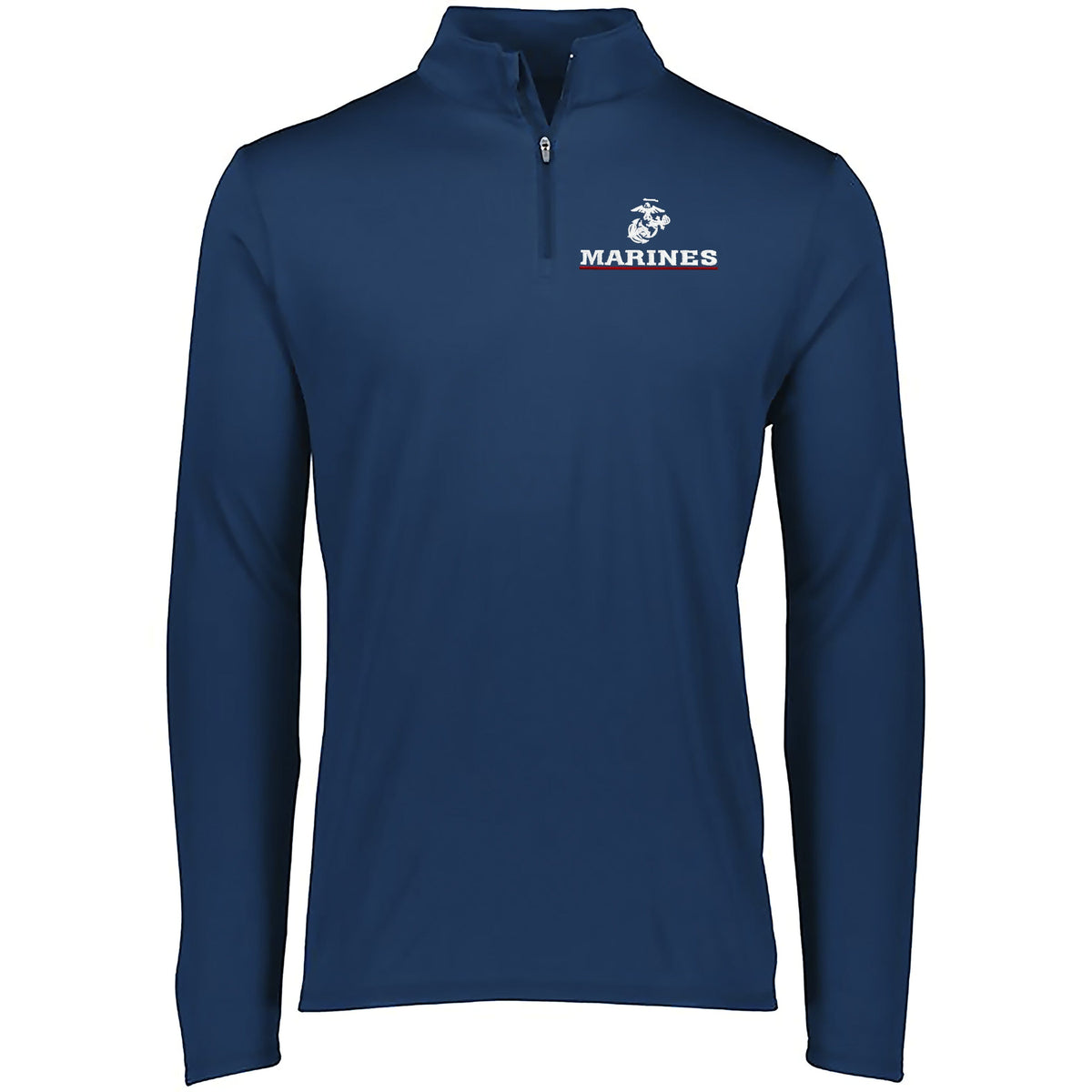 Marines Red Line Embroidered lightweight Performance 1/4th Zip Pullover