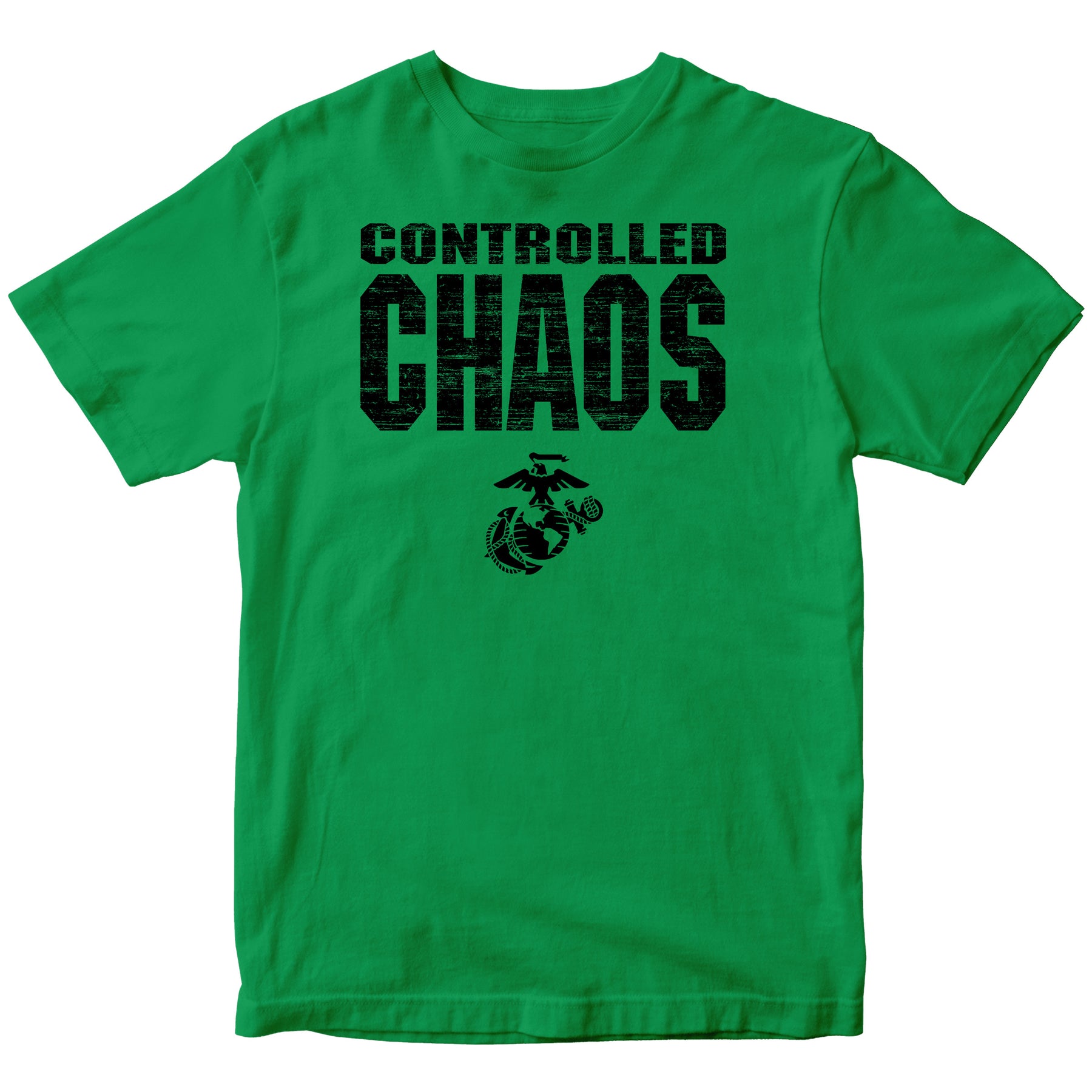 Marines St. Patrick's Day Controlled Chaos Tee