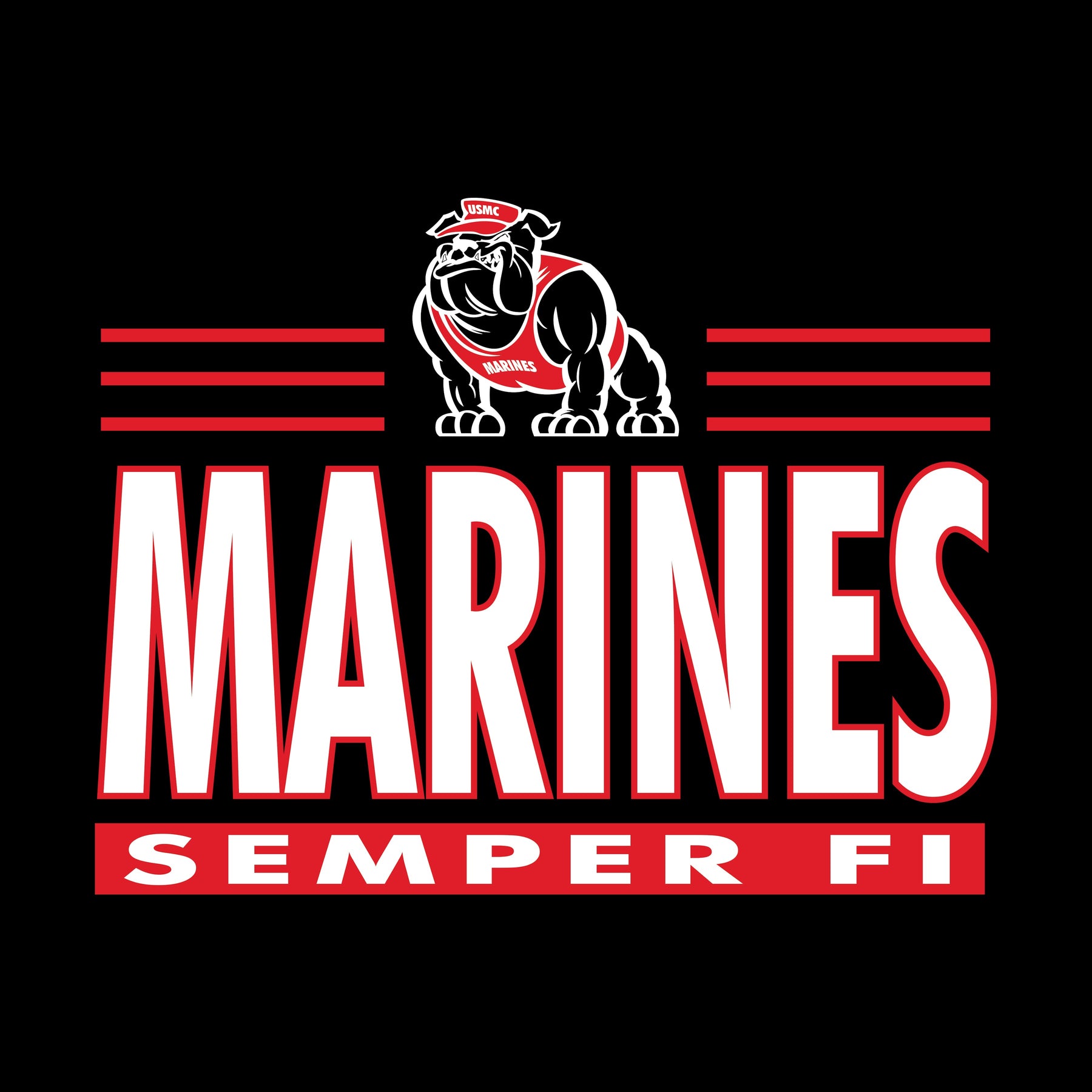 Marines Varsity Bulldog Sweatshirt