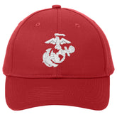 Marines EGA Embroidered Red Hat