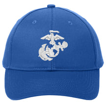 Marines EGA Embroidered Royal Blue Hat