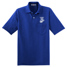 Old School Heritage EGA Embroidered Pocket Polo