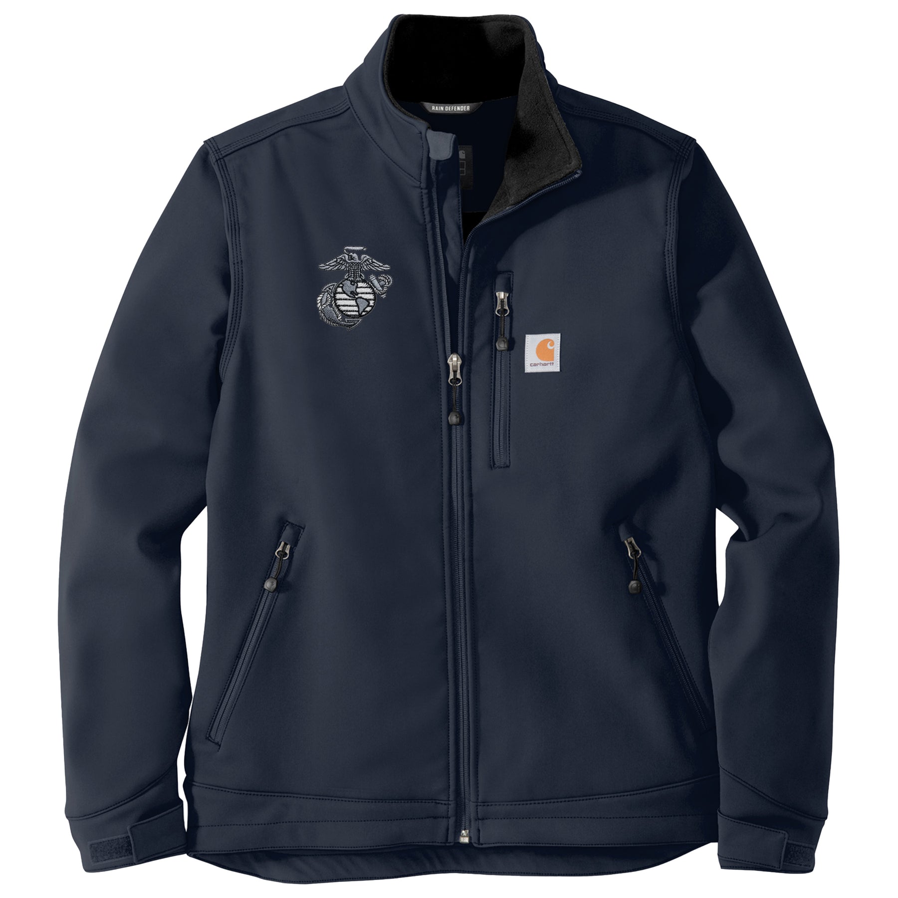 Marines Navy Carhartt Soft Shell EGA Embroidered Jacket