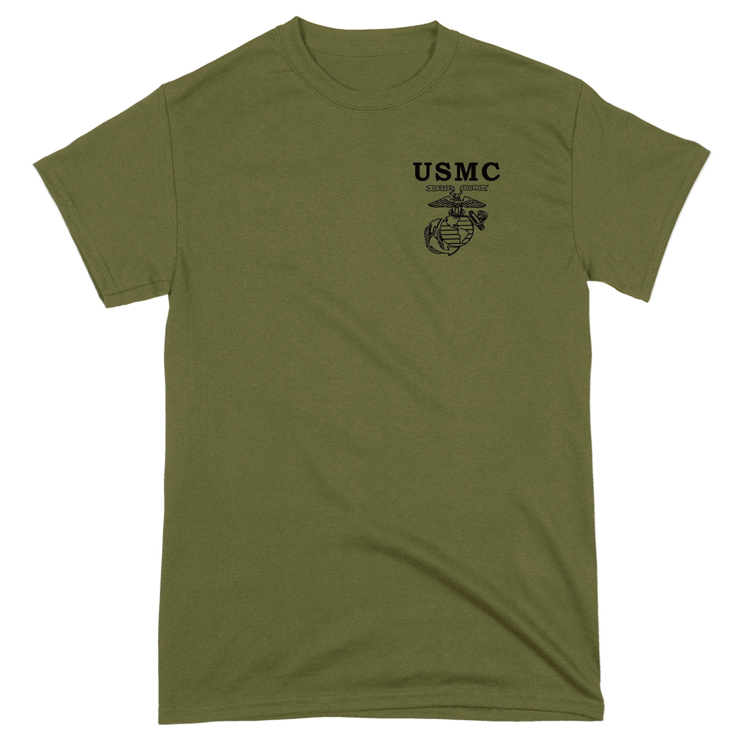 Marines Old School Heritage Chest Seal Tee