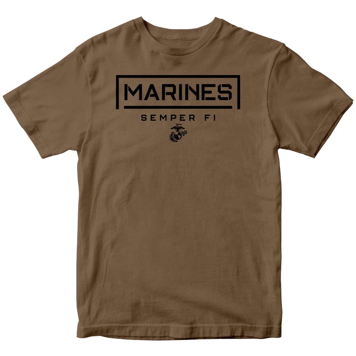 USMC "OUTPOST" Woodland Brown Tee