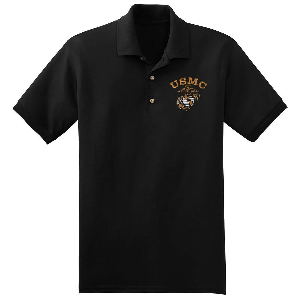 Tonal USMC EGA Embroidered Polo - Marine Corps Direct