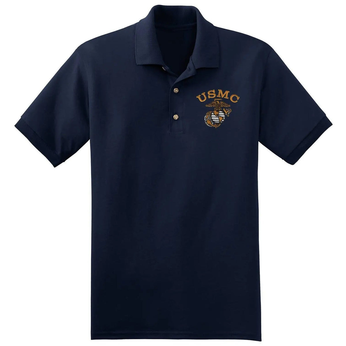 Tonal USMC EGA Embroidered Polo - Marine Corps Direct