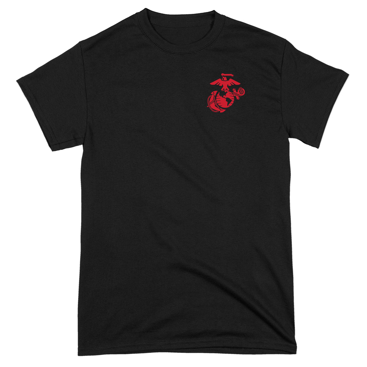 Marines Red EGA Chest Seal Tee