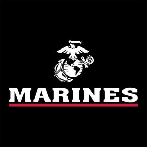 Marines Red Line Tee