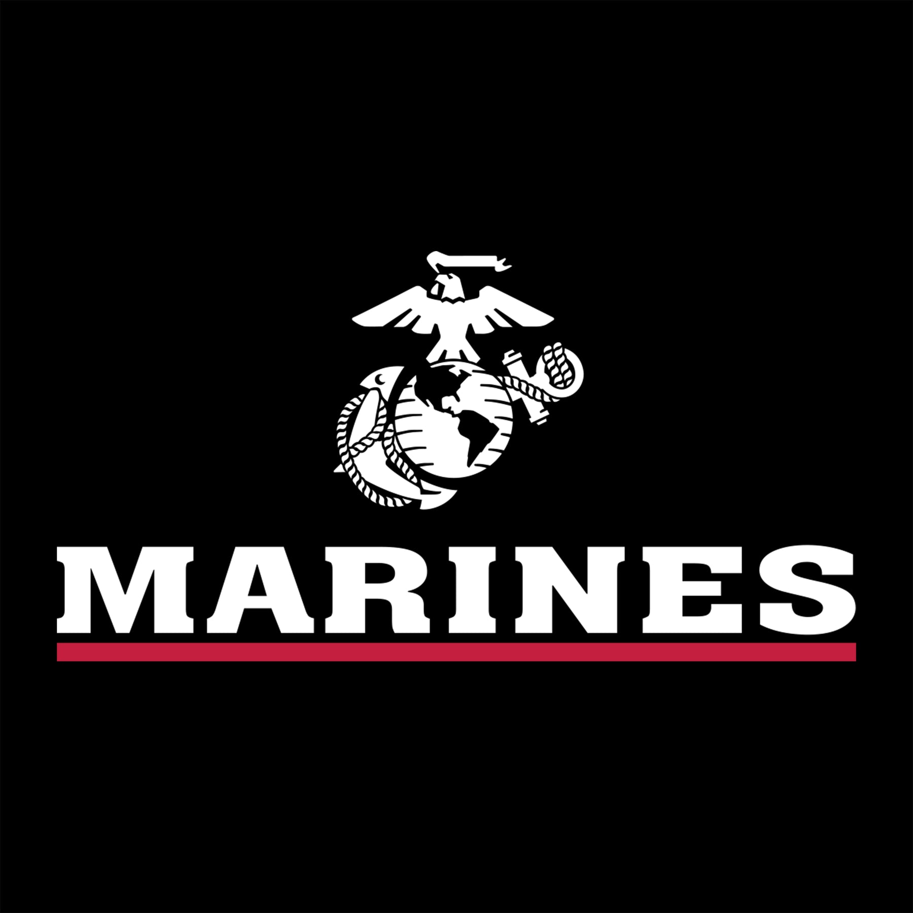 Closeout Marines Red Line Performance Tee
