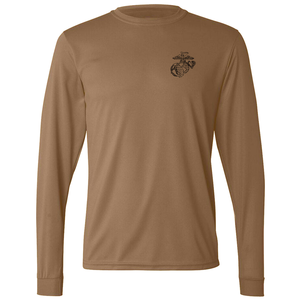 Marines Rustic EGA Woodland Performance Long Sleeve