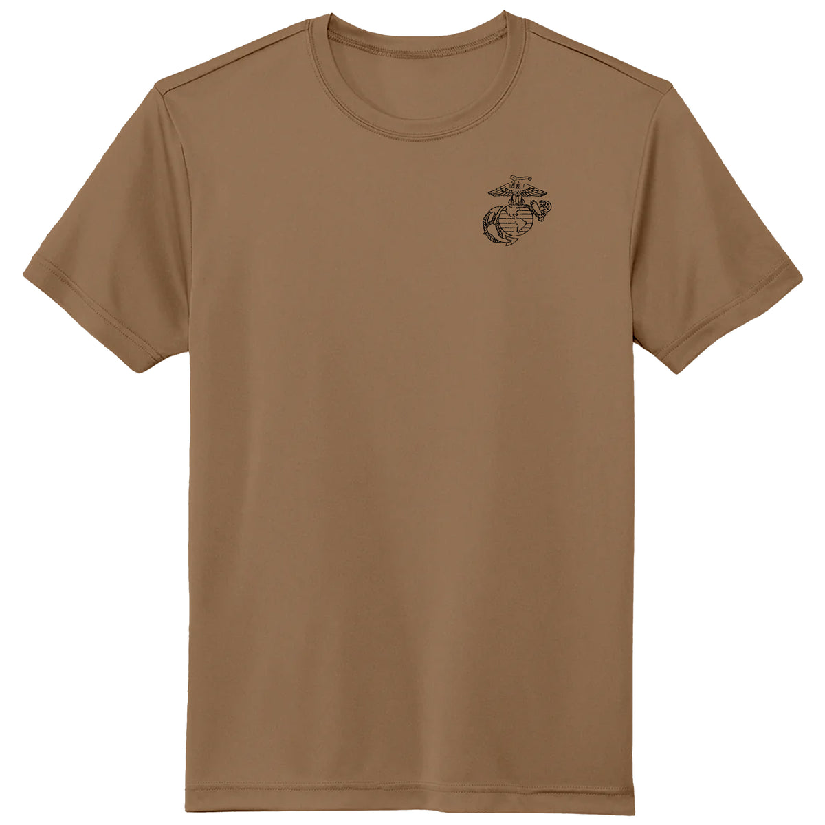 Marines Rustic EGA Woodland Performance Tee