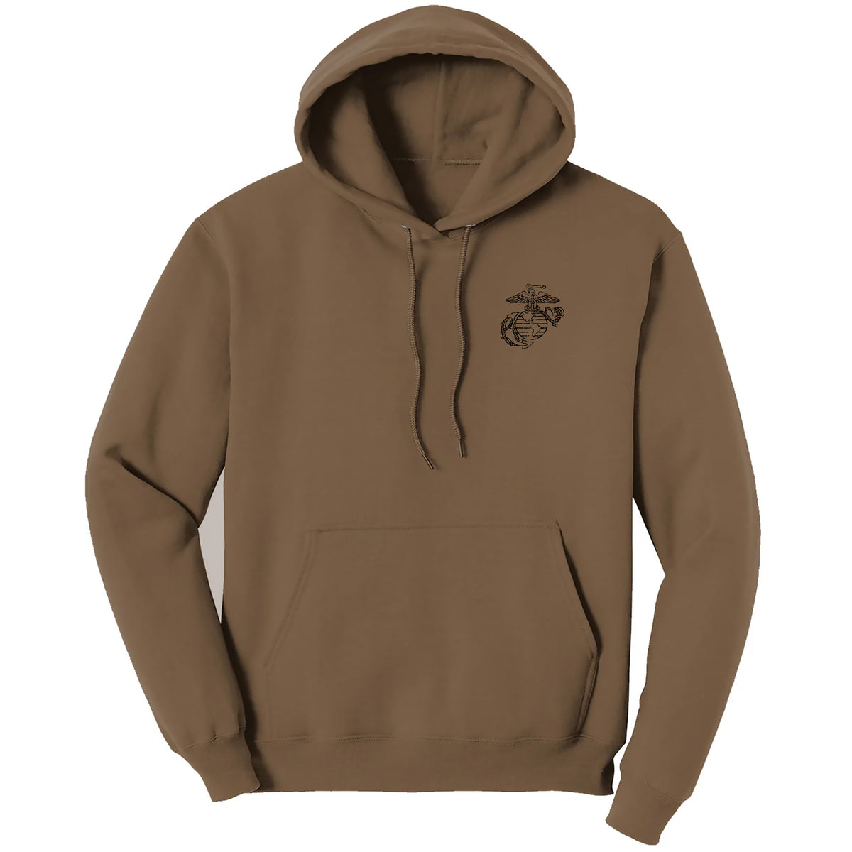 Rustic EGA Woodland Khaki Hoodie (Corporal's Special)