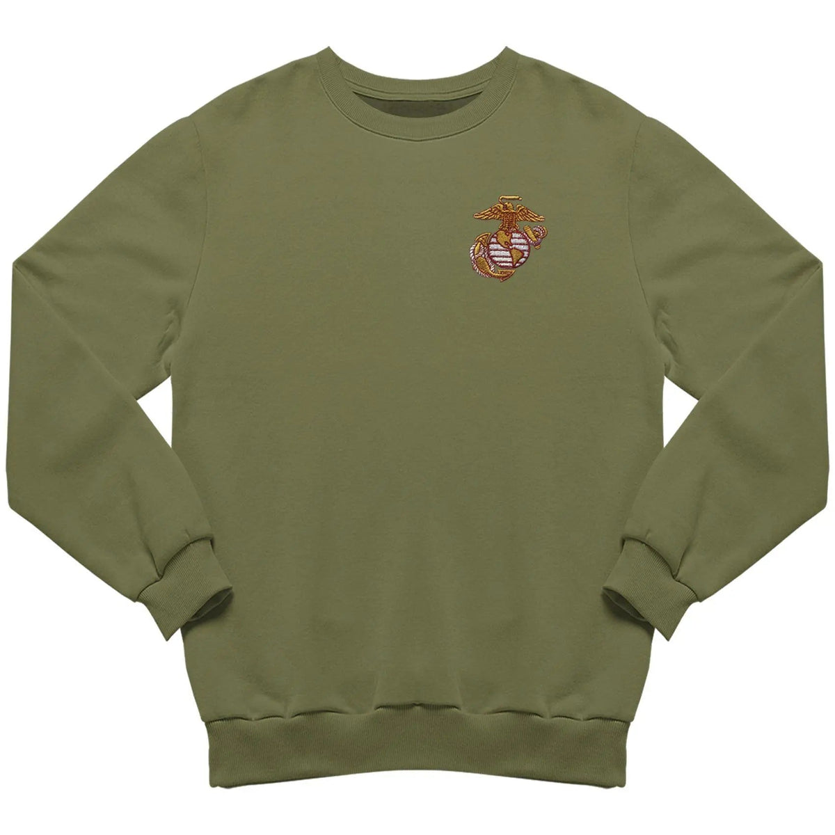 Scarlet & Gold EGA Embroidered Sweatshirt - Marine Corps Direct