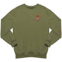 Scarlet & Gold EGA Embroidered Sweatshirt - Marine Corps Direct