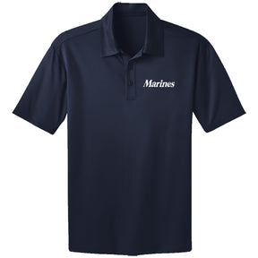 Marines Embroidered Performance Polo