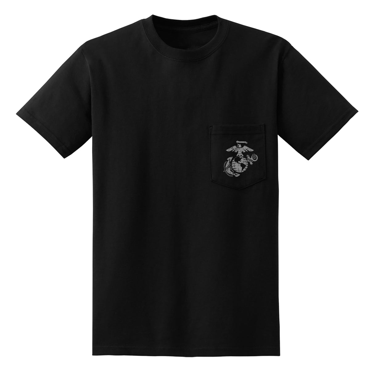 Marines Smoke EGA Pocket Tee