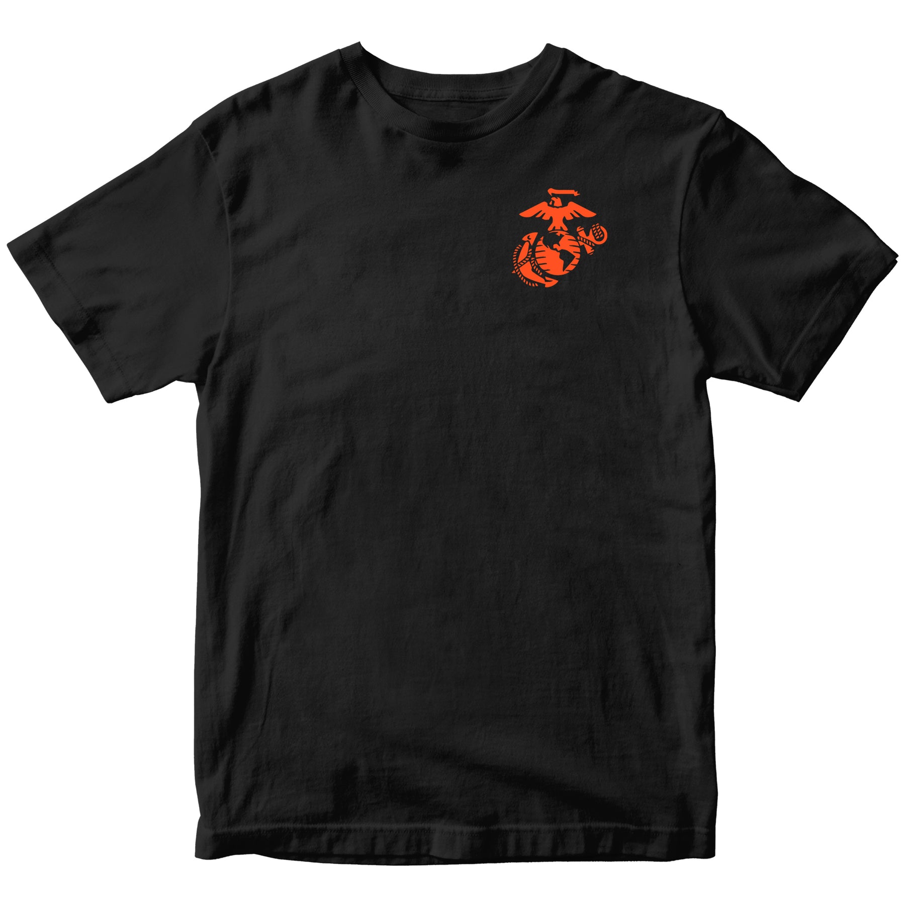 Marines Halloween Glow In The Dark EGA Chest Seal Tee