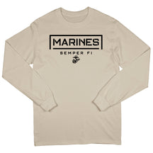Marines "THE OUTPOST" Desert Sand Long Sleeve Tee