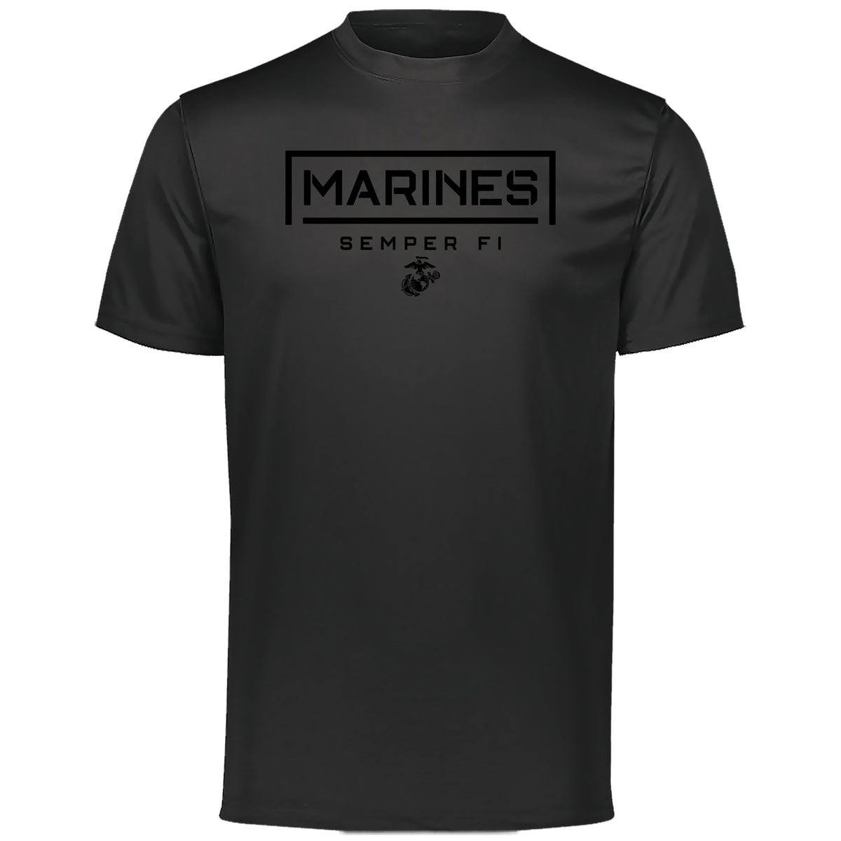 Marines 'THE OUTPOST' Blackout Performance Tee